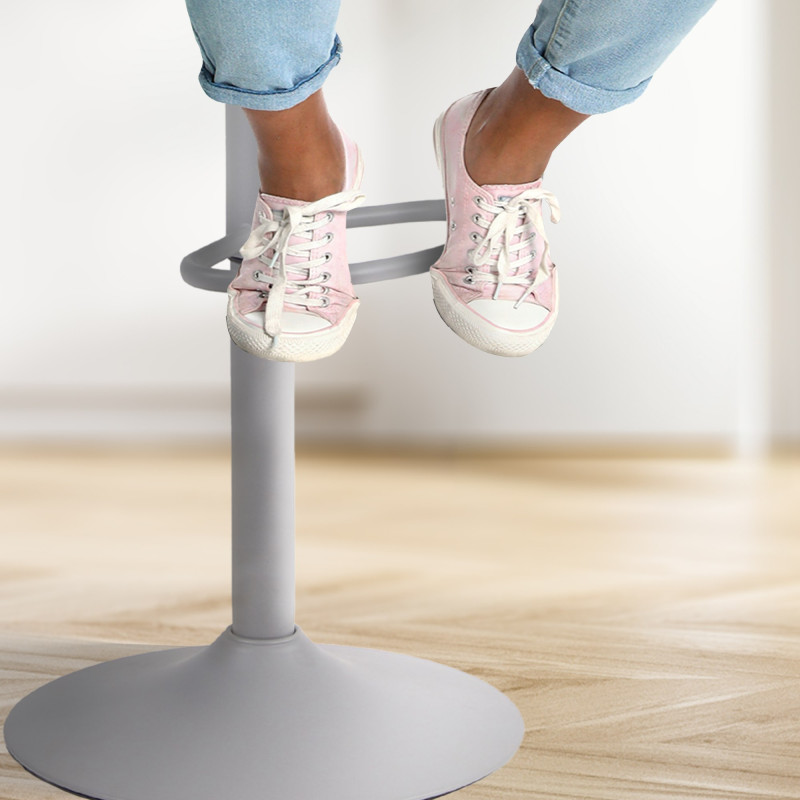 Banqueta de bar cinza Aveiro