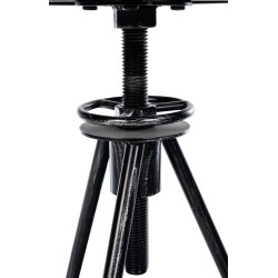 Conjunto de 2 banquetas de bar Karla prateadas