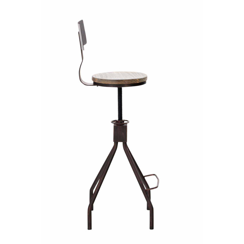 Set di 2 sgabelli da bar Elko bronzo