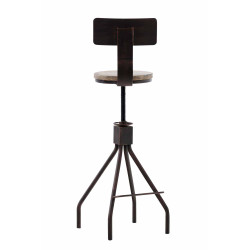 Set di 2 sgabelli da bar Elko bronzo