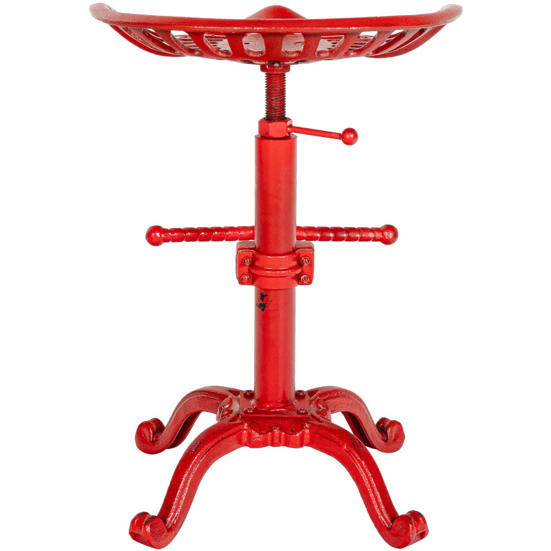 Conjunto de 2 banquetas de bar vermelhas Butch