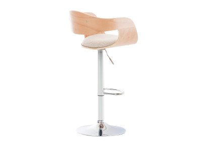 Conjunto de 2 banquetas Kingston C, tecido natural/creme