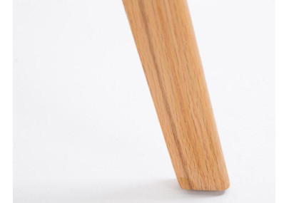 Lot de 2 tabourets de bar Metz en plastique noir naturel