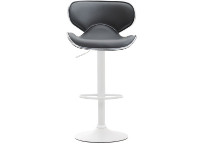 Tabouret de bar Las Vegas V2 blanc gris