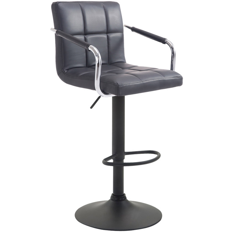 Taburete de bar Lucy V2, negro