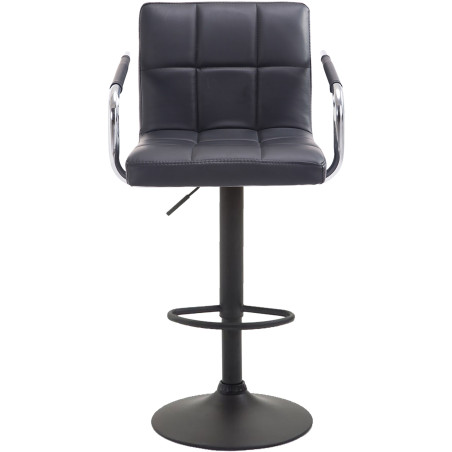 Lot de 2 tabourets de bar Lucy V2, noirs noir