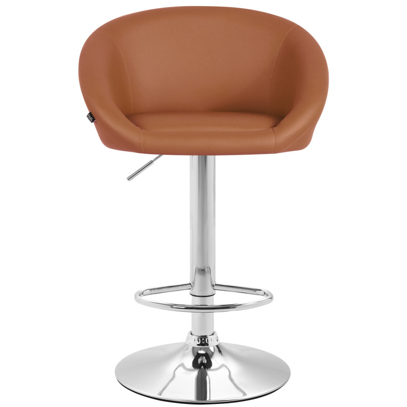 Tabouret de bar Miami V2 C marron clair