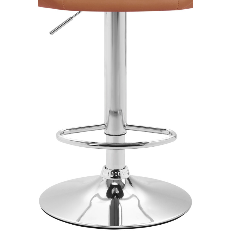 Tabouret de bar Miami V2 C brun clair