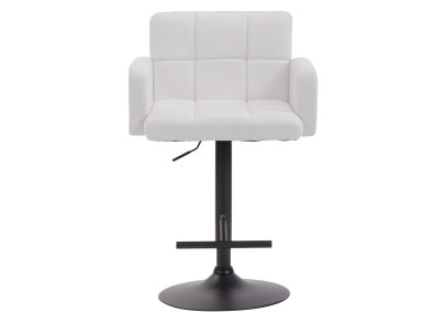 Tabouret de bar Los Angeles, noir et blanc