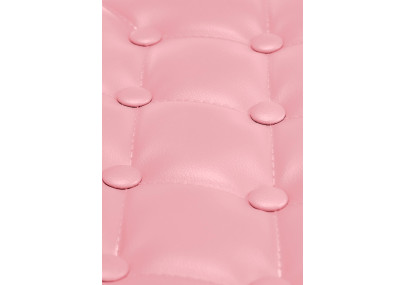 Taburete de bar Dublín, negro y rosa