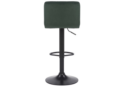 Set di 2 sgabelli da bar in velluto Feni, verde