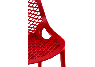 Lot de 2 tabourets de bar Air, rouges