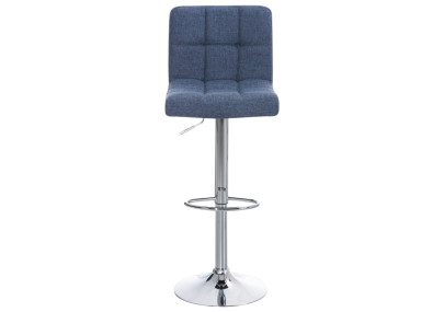 Conjunto de 2 banquetas de bar Peru, tecido C, azul