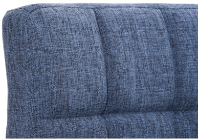 Conjunto de 2 banquetas de bar Peru, tecido C, azul