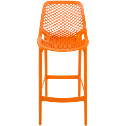 Ensemble de 2 tabourets de bar Air orange