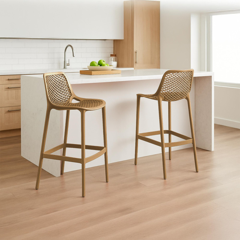 Ensemble de 2 tabourets de bar Air Mud