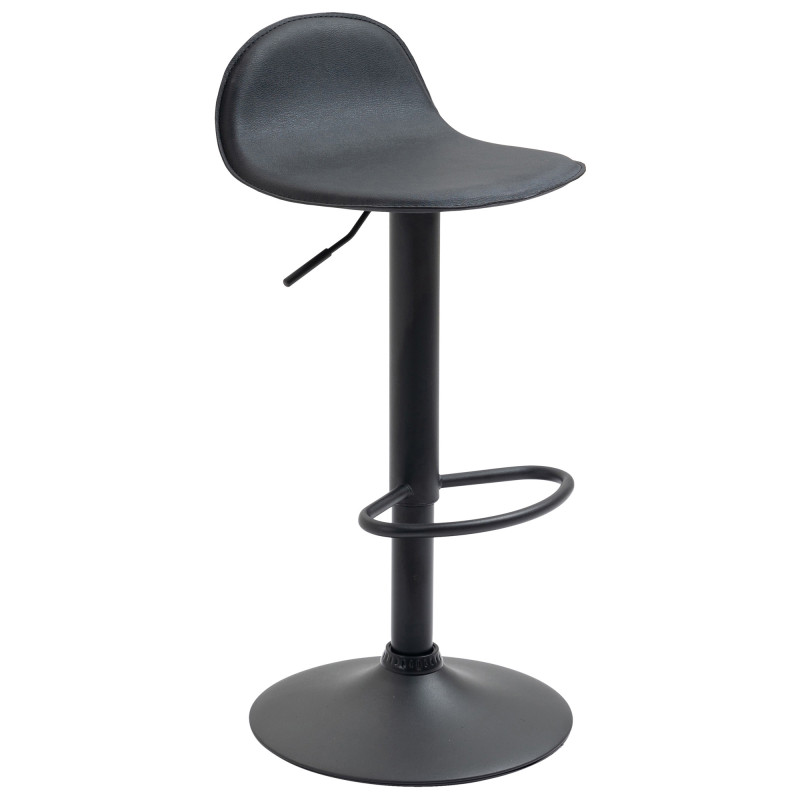 Tabouret de bar noir Lana V2 noir
