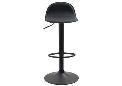 Tabouret de bar Lana V2, noir