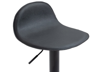 Taburete de bar Lana V2, negro