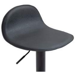 Tabouret de bar noir Lana V2 noir