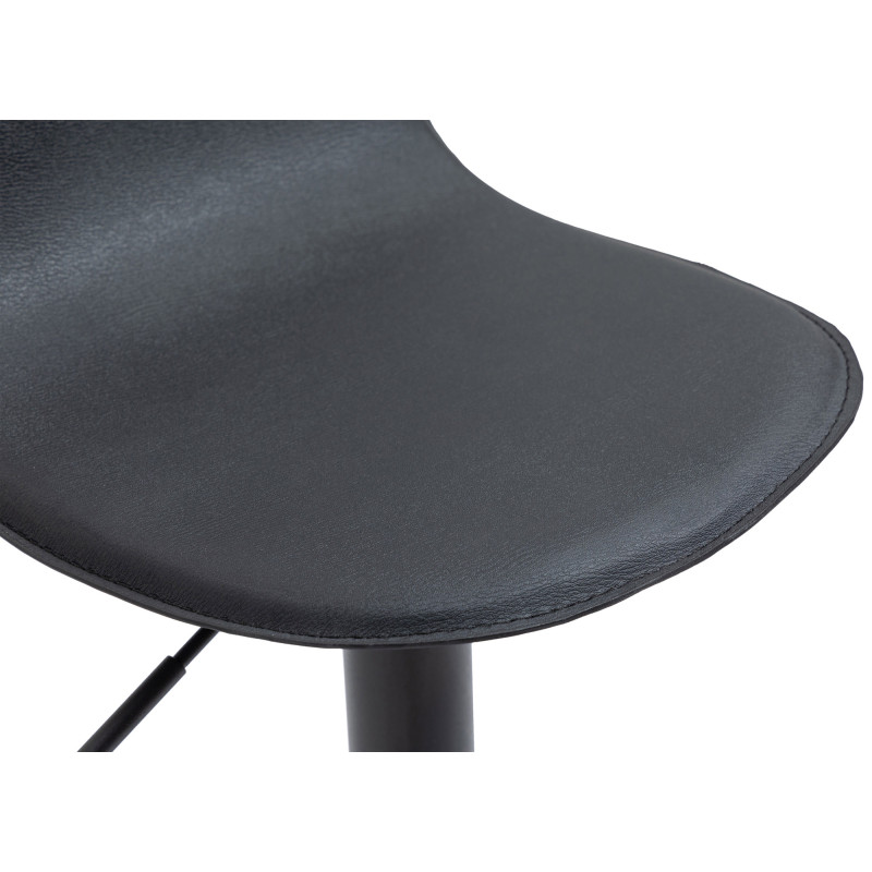 Tabouret de bar noir Lana V2 noir
