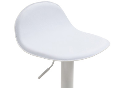 Sgabello da bar Lana V2 bianco bianco