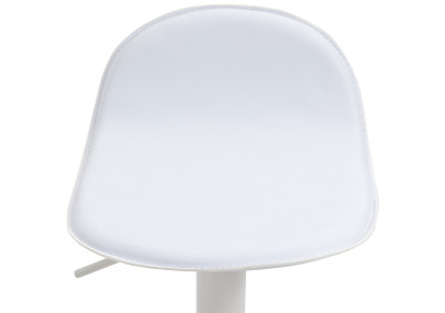 Set di 2 sgabelli da bar Lana V2 bianco bianco