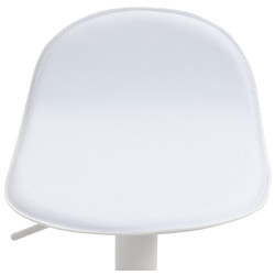 Set di 2 sgabelli da bar Lana V2 bianco bianco