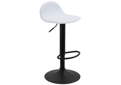 Set di 2 sgabelli da bar Lana V2 nero bianco