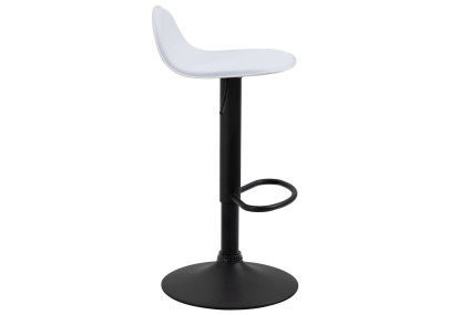 Set di 2 sgabelli da bar Lana V2 nero bianco