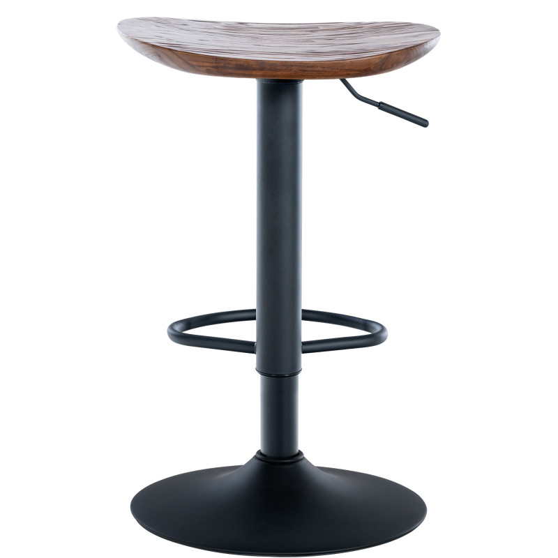 Tabouret de bar Skelde, noyer