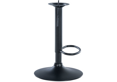 Estructura de repuesto para taburetes de bar de 10 x 10 cm, negra