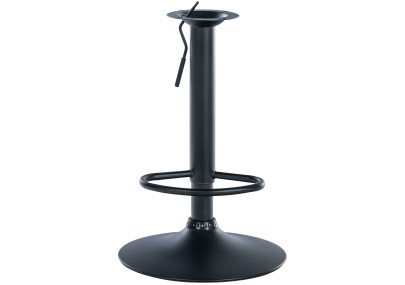 Estructura de repuesto para taburetes de bar de 8 x 8 cm, negra