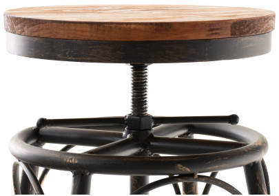 Set di 2 sgabelli da bar Beam, bronzo