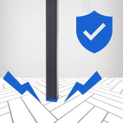 Banqueta de bar Damaso B em veludo com estrutura de 4 pés, marrom