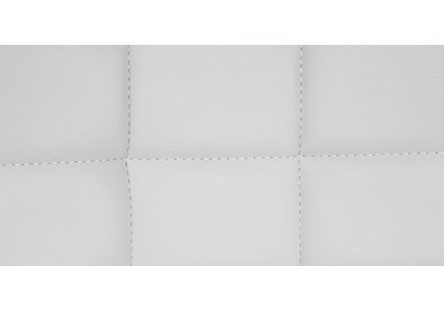 Tabouret de bar Tover, similicuir, blanc