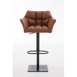 Tabouret de bar Damaso B brun clair