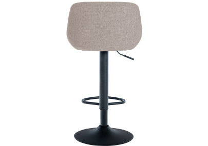 Sgabello da bar Loft, tessuto crema