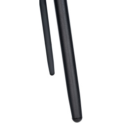 Tabouret de bar Weston, similicuir, gris