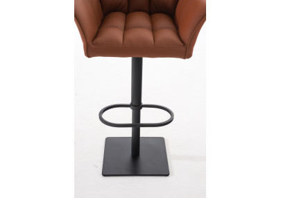 Tabouret de bar Damaso B marron clair