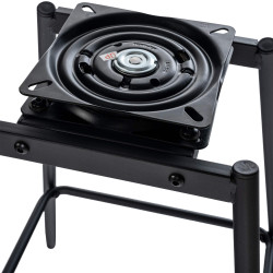 Tabouret de bar pivotant en velours Weston vert foncé