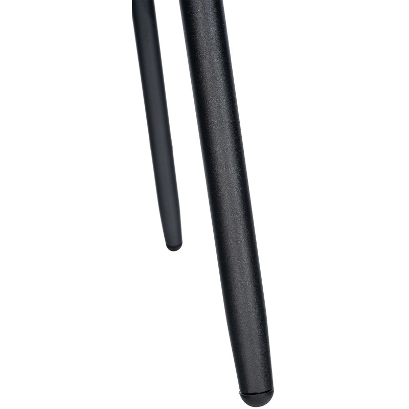 Tabouret de bar pivotant Weston, velours, vert foncé