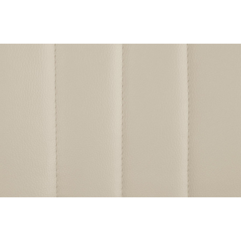 Tabouret de bar Toni, similicuir, blanc crème