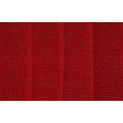 Banqueta de bar Toni, tecido preto e vermelho