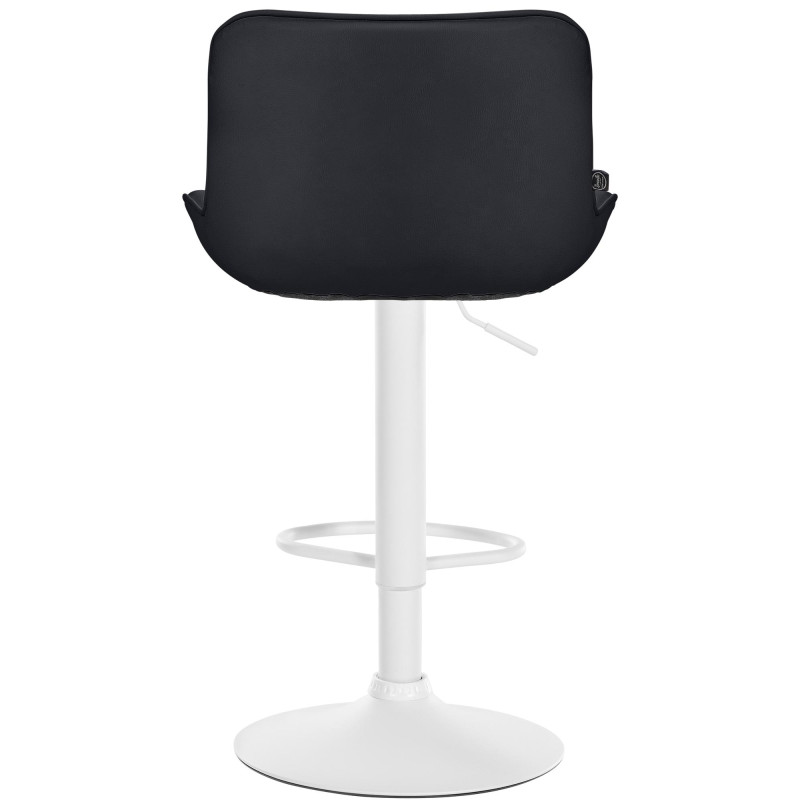 2er Set Barhocker Vonore Kunstleder weiß