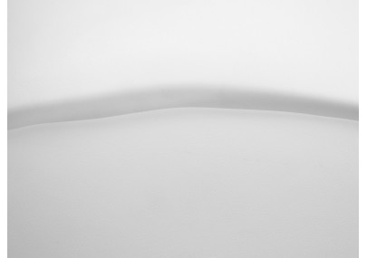 Taburete de bar Almada, imitación piel, blanco