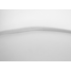 Tabouret de bar Almada en similicuir blanc