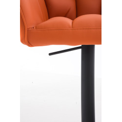Tabouret de bar Damaso B orange