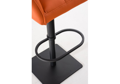 Tabouret de bar orange Damaso B