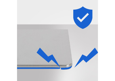 Banqueta de bar Damaso E, feltro cinza